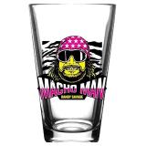 WWE Classic 4-Pack Pint Set - Classic Shape - 16 oz. Capacity - Set of 4 Glasses