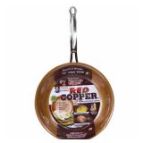 As Seen on TV Red Copper Non-stick Ceramic Pan, 10 inches