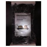 Elite Gourmet - Electric Double Cast Burner - Black