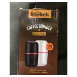 iswoek Electric Coffee Grinder, 120g Large Capacity Spice Grinder with Stainless Steel Blade, One-Press Operation, 150W Powerful Multi