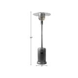 Sealed - AmazonBasics Commercial Propane 46,000 BTU Outdoor Patio Heater Slate Gray