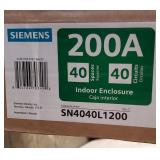 Siemens SN Series 200 Amp 40-Space 40-Circuit Indoor Main Lug Plug-On Neutral Load Center