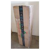 7.5 ft. Lehigh Valley Slim Pine Artificial Christmas Tree with Dual Color LED Lights