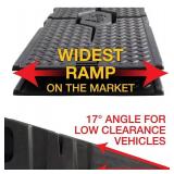 RhinoGear 11912ABMI RhinoRamps MAX Vehicle Ramp - Pair (16,000lb. GVW Capacity)