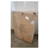 Home-Complete Stadium Seat Chair 2 Pack- Wide Bleacher Cushions with Padded Back Support 6 Reclining Positions, Black