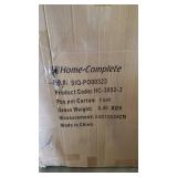 Home-Complete Stadium Seat Chair 2 Pack- Wide Bleacher Cushions with Padded Back Support 6 Reclining Positions, Black