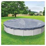 Robelle 15-Year Premier Round Winter Pool Cover, 24 ft. Pool