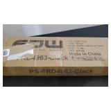 Room Divider 4 Panel 6.8FT Solid Iron Frame Screen Folding Privacy Divider Partition Screens Indoor Freestanding Portable Room Divider Breathable Fabric Use for Home Office Apartment Bedroom, Black