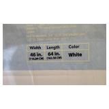 Cordless Gii Madera Falsa 2" Faux Wood Plantation Blind, 46x64