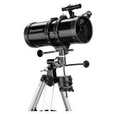 Celestron 21049 PowerSeeker 127EQ Telescope 300x Magnification 5x24 Finderscope & SkyX Software