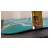 Teal Cushioned Floor Mat, 17.5×28"