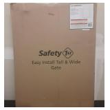 Safety 1st - Easy Install Extra Tall & Wide Gate - White