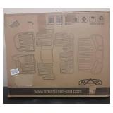 MAX LINER Custom Fit Floor Mats 3 Row Liner Set Black A0103/B0103 for 2011-2017 Honda Odyssey