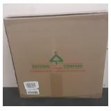 National Tree Company Pre-Lit Artificial Christmas Wreath, Green, Wintry Pine, White Lights, Decorated with Pine Cones, Berry Clusters, Frosted Branches, Christmas Collection, 24 Inches