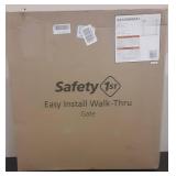 Safety 1St Adjustable Pressure-Mounted Walk-Through Gate