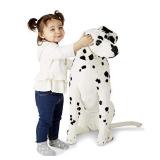 Melissa & Doug Giant Dalmatian - Lifelike Stuffed Animal Dog (over 2 feet tall)