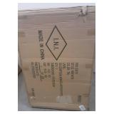 Long Hair Convertible Flip Chair Adult Taupe Furniture