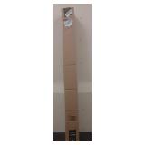 Moen CSR2160CH 54-Inch to 72-Inch Adjustable Length Fixed Mount Single Curved Shower Rod, Chrome