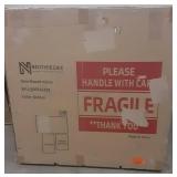 NeuType Round Mirror Metal Framed Wall-Mounted Mirror Hanging Mirror for Bathroom, Washroom, Bedroom, Living Room (Golden, 28" x 28")