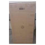 Novogratz Athena Computer Desk with Storage, White Marble