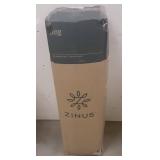 ZINUS 3 Inch Swirl Gel Cooling Memory Foam Mattress Topper / Cooling, Airflow Design / CertiPUR-US Certified, King, Blue