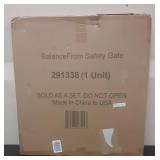 BalanceFrom Easy Walk-Thru Safety Gate for Doorways and Stairways with Auto-Close/Hold-Open Features, Multiple Sizes, White