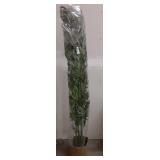 Nearly Natural Bamboo Silk, 6-Feet, Green Artificial Tree, 72" x 9" x 9"
