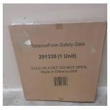 BalanceFrom Easy Walk-Thru Safety Gate for Doorways and Stairways with Auto-Close/Hold-Open Features, Multiple Sizes, White