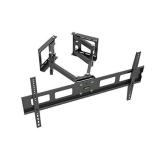Monoprice Cornerstone Series Full-Motion Articulating TV Wall Mount Bracket - for TVs 37in to 63in Max Weight 132lbs VESA Patterns Up to 800x400 Black