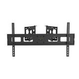 Monoprice Cornerstone Series Full-Motion Articulating TV Wall Mount Bracket - for TVs 37in to 63in Max Weight 132lbs VESA Patterns Up to 800x400 Black