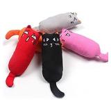 Legendog 5Pcs Catnip Toy, Cat Chew Toy Bite Resistant Catnip Toys for Cats,Catnip Filled Cartoon Mice Cat Teething Chew Toy