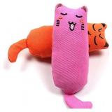 Legendog 5Pcs Catnip Toy, Cat Chew Toy Bite Resistant Catnip Toys for Cats,Catnip Filled Cartoon Mice Cat Teething Chew Toy