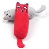 Legendog 5Pcs Catnip Toy, Cat Chew Toy Bite Resistant Catnip Toys for Cats,Catnip Filled Cartoon Mice Cat Teething Chew Toy