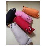 Legendog 5Pcs Catnip Toy, Cat Chew Toy Bite Resistant Catnip Toys for Cats,Catnip Filled Cartoon Mice Cat Teething Chew Toy