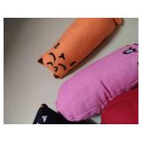 Legendog 5Pcs Catnip Toy, Cat Chew Toy Bite Resistant Catnip Toys for Cats,Catnip Filled Cartoon Mice Cat Teething Chew Toy