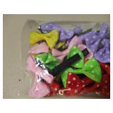 Cute Puppy Dog Small Bowknot Hair Bows with Clips Hair Handmade Accessories Bow Pet Grooming 30pcs 15 pair