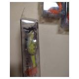 Soft Frog Bait, Double Propellers Legs, 3D Eyes, Lifelike Silicone Skin Pattern, Topwater, Bigger Splash More Attractive, Fishing Lure Set for Bass Snakehead Pike, 3.5in/0.46oz, 3 pcs