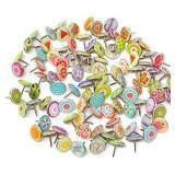 Creative Thumb Tacks Decorative Push Pins 100
