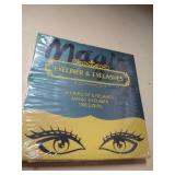 Magnetic Eyeliner and Eyelashes Kit, Magnetic Eyelashes with Eyeliner, False Lashes 5 Pairs with Tweezers, Easy to Wear may vary from stock photo