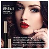 Magnetic Eyeliner and Eyelashes Kit, Magnetic Eyelashes with Eyeliner, False Lashes 5 Pairs with Tweezers, Easy to Wear may vary from stock photo