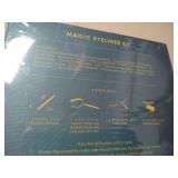 Magnetic Eyeliner and Eyelashes Kit, Magnetic Eyelashes with Eyeliner, False Lashes 5 Pairs with Tweezers, Easy to Wear may vary from stock photo