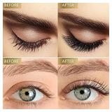 Magnetic Eyeliner and Eyelashes Kit, Magnetic Eyelashes with Eyeliner, False Lashes 5 Pairs with Tweezers, Easy to Wear may vary from stock photo