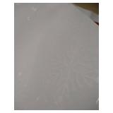 CHRISTMAS SNOWFLAKE WINDOW CLING STICKERS vary from stock photo