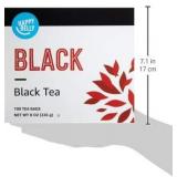 Amazon Brand - Happy Belly Tea Bags, Black, 100 Count (Previously Solimo