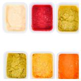 Baby Food Storage [6 oz] BPA Free Airtight Containers Set, Freezer & Microwave Safe, 6 Pack