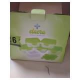 Baby Food Storage [6 oz] BPA Free Airtight Containers Set, Freezer & Microwave Safe, 6 Pack