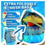 Kidtion Beach Toys 20 Pcs, Dessert-Themed Sand Toys Set with Sand Buckets and Shovels for Kids, Cute Ice Cream Sand Toys & Beach Toys with Mesh Bag, Colorful Beach Toy Set with Inspiring Molds