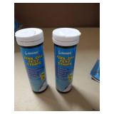 BOSIKE 7 in 1 Hot Tub Test 100 Strips Spa Test Strips for Swimming Pool, Accurate pH, Chlorine, Bromineï¼Alkalinityï¼Cyanuric Acid and Hardness Water Testing Kit