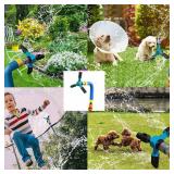 Trampoline Cooling Device Lawn Sprinkler Adjustable Outdoor Garden Sprinkler great addition to the trampoline gift