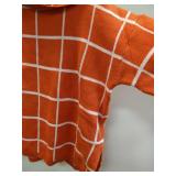 burnt orange cowl neck or turtle neck sweater super soft small